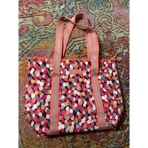 Vera Bradley Cooler Tote Bag Pixie Confetti Pink